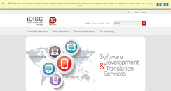 Desktop Screenshot of idisc.com